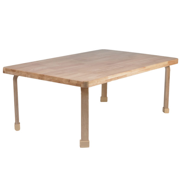 Rectangle NaturalWood™ Table Top with 24" Legs