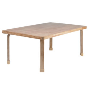 Rectangle NaturalWood™ Table Top with 24" Legs