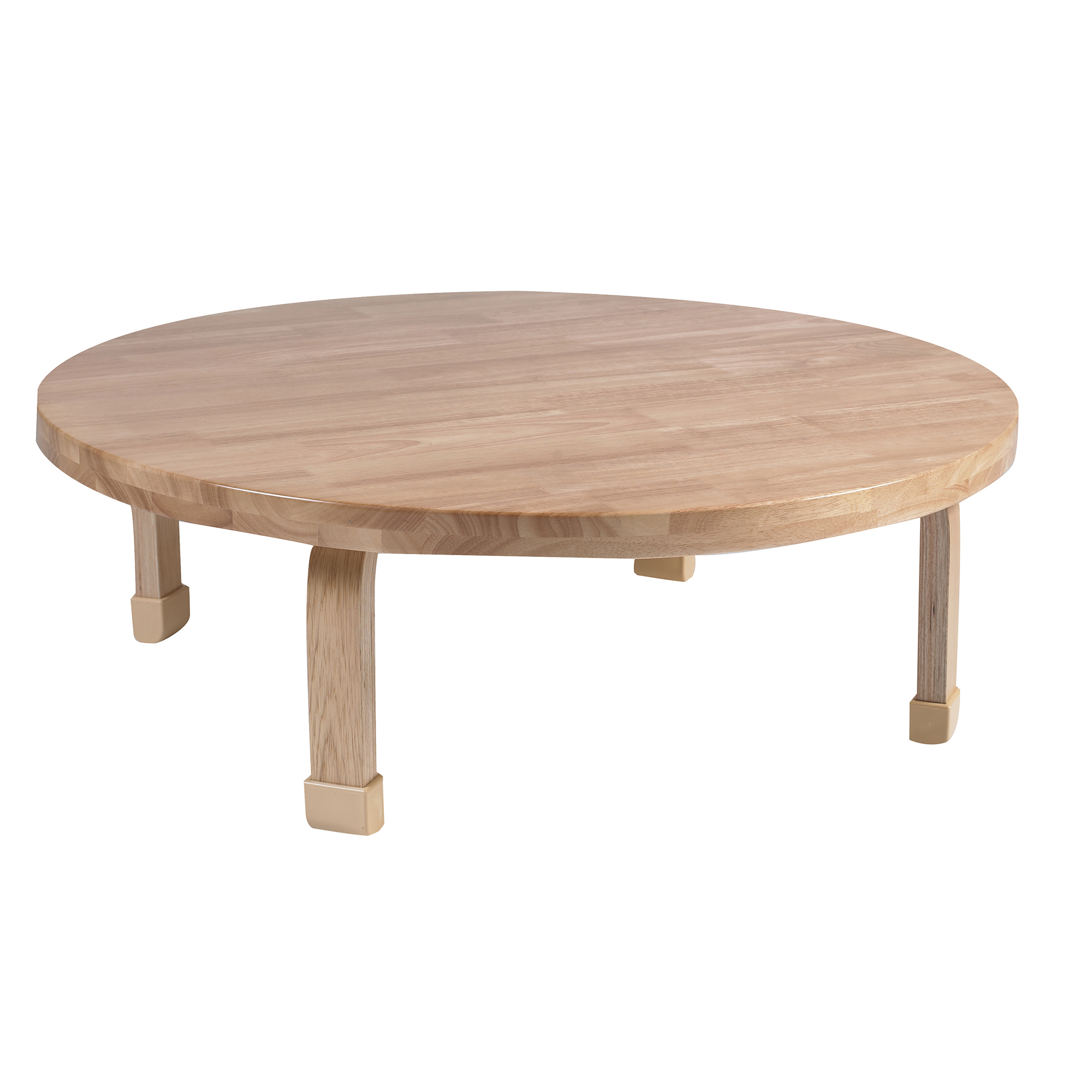 36 Diameter Round Naturalwood Table Top With 12 Legs Childrens Factory