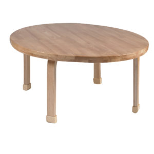 36" Diameter Round NaturalWood™ Table Top with 22" Legs
