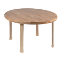 36" Diameter Round NaturalWood™ Table Top with 22" Legs