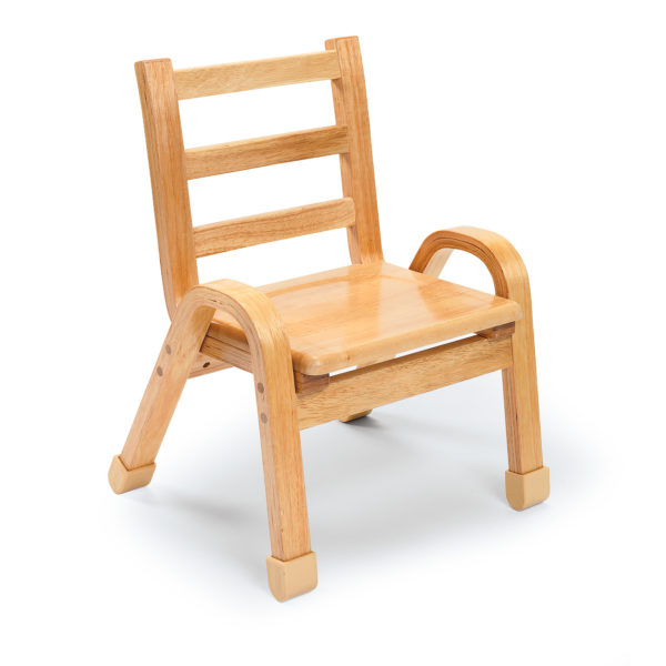 natural wood chair