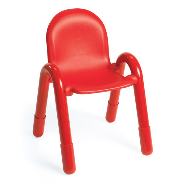 red baseline chair
