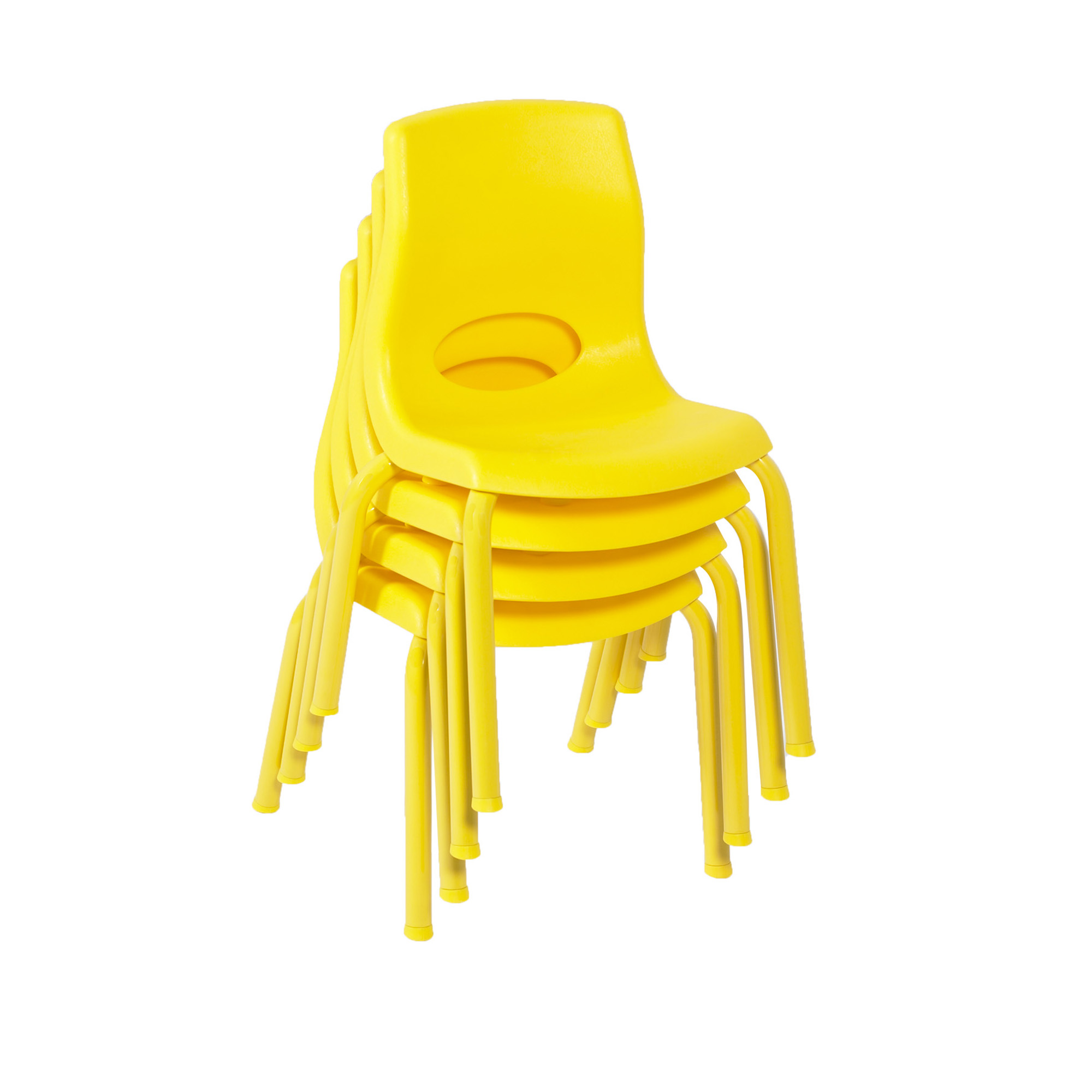 25,5 cm  MyPosture™ Chair 4 Pack - Yellow