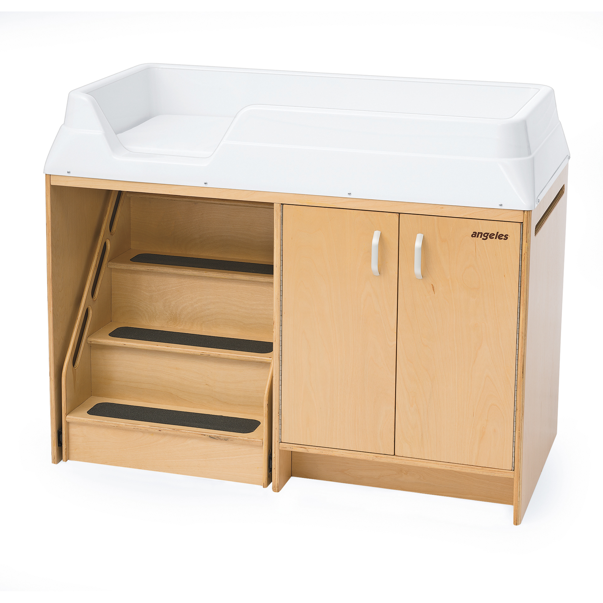 changing table with stairs