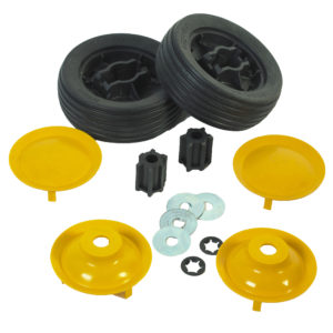 yellow bye bye buggy wheels