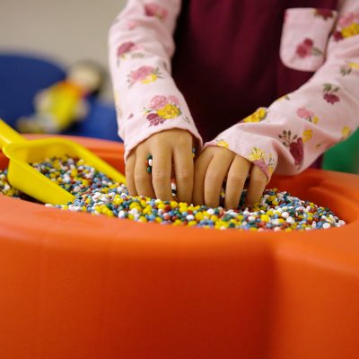 AFB5100 Sensory Tables can be filled with Kidfetti and water