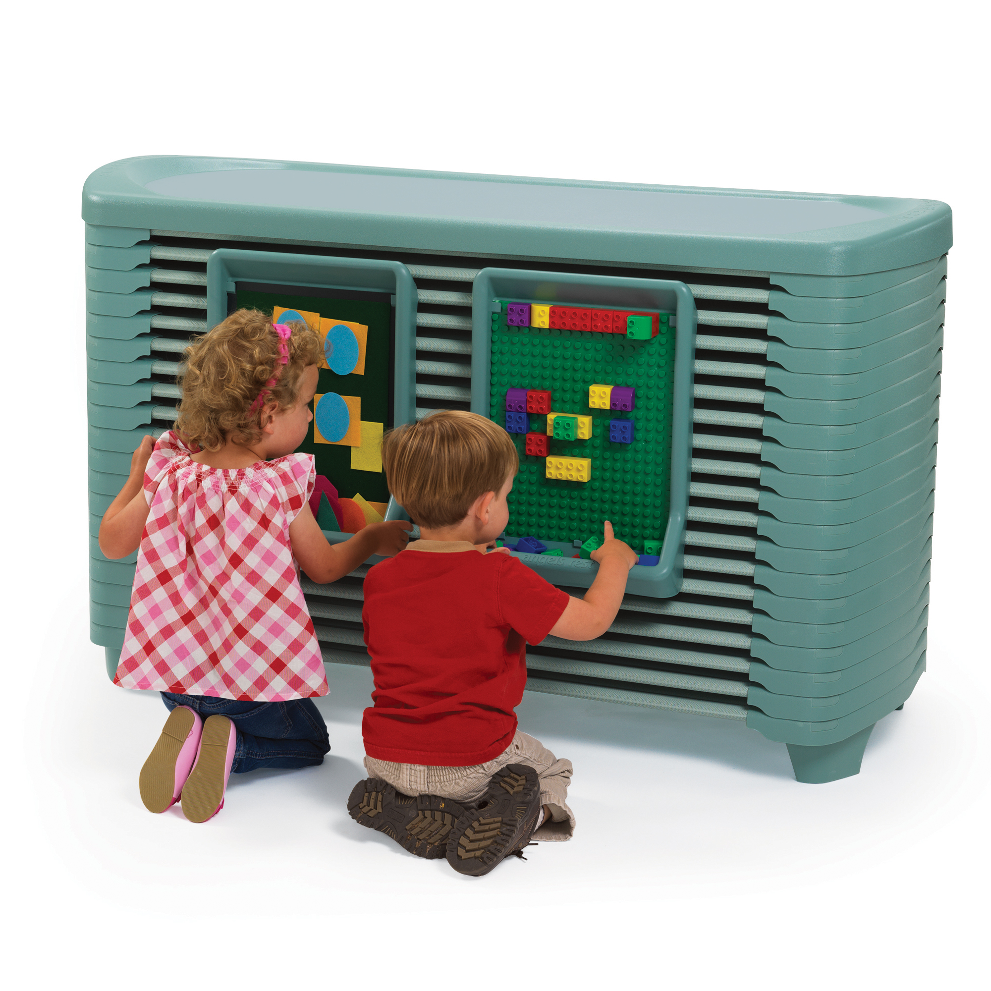 SpaceLine® Activity Center with SpaceLine® Cots - Teal Green