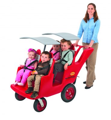AFB6300FA-Transportation makes it easy to move kids in the summer
