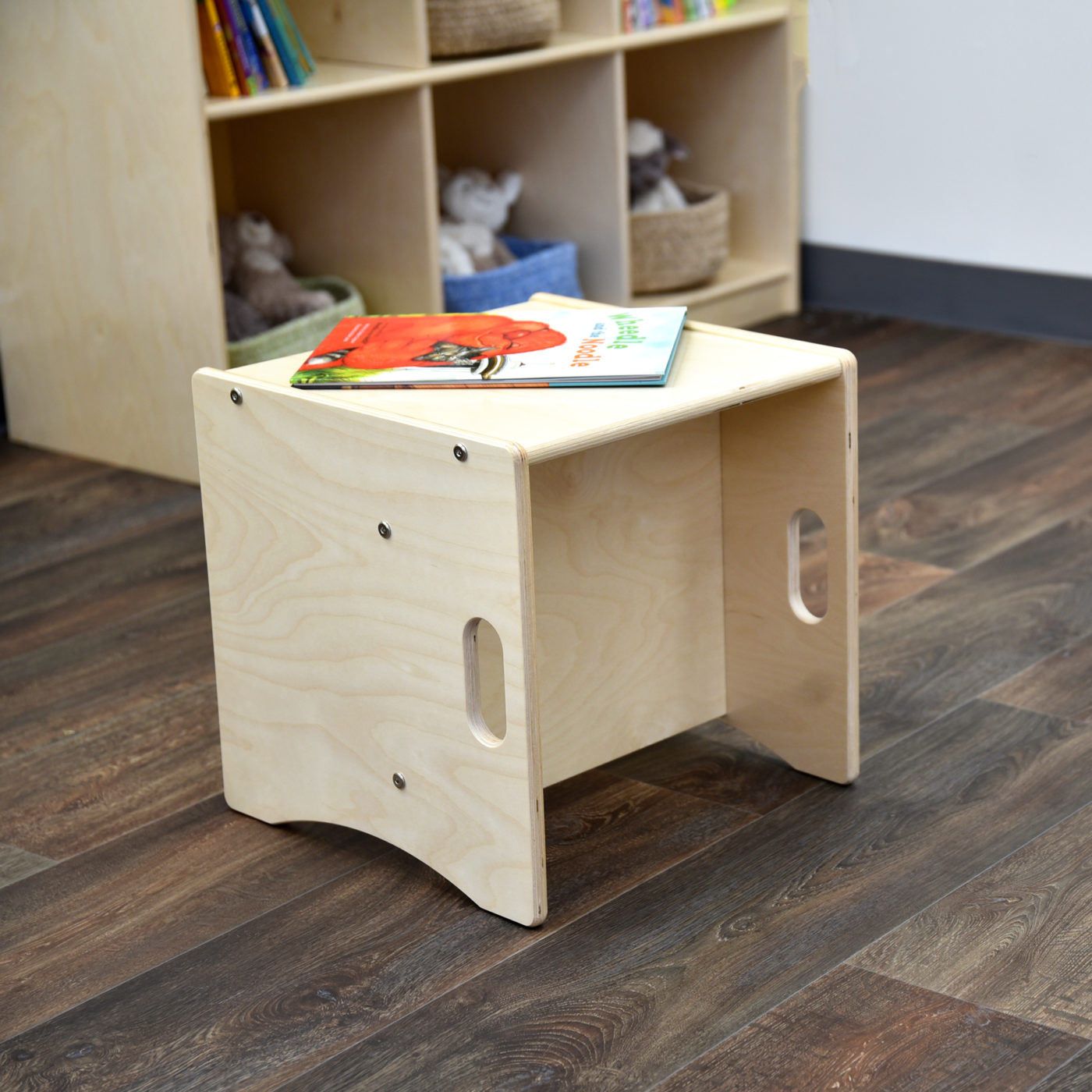 wooden kids cube flip chair wooden kids cube flip chair