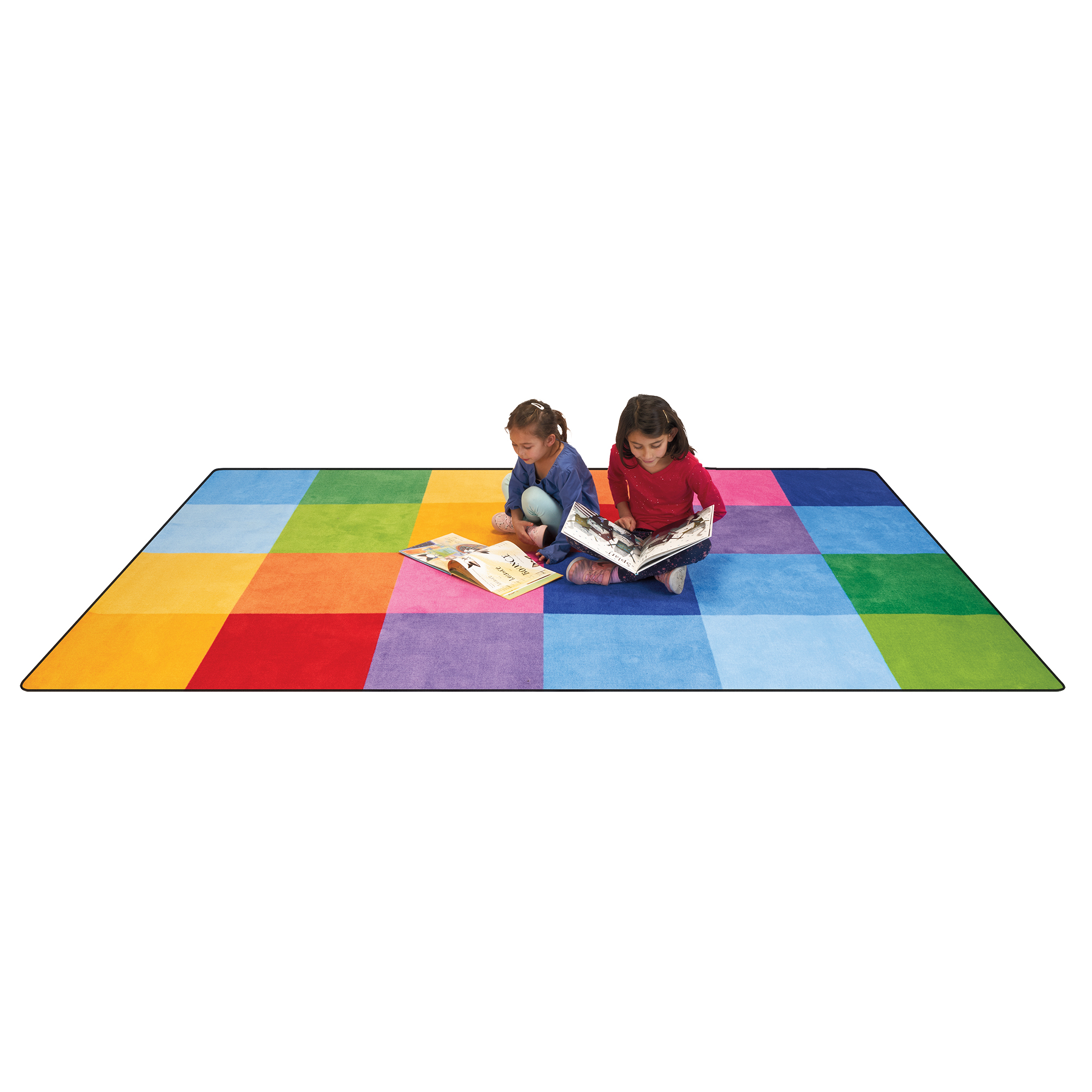 Rainbow Mosaic Rug - Rectangle Small