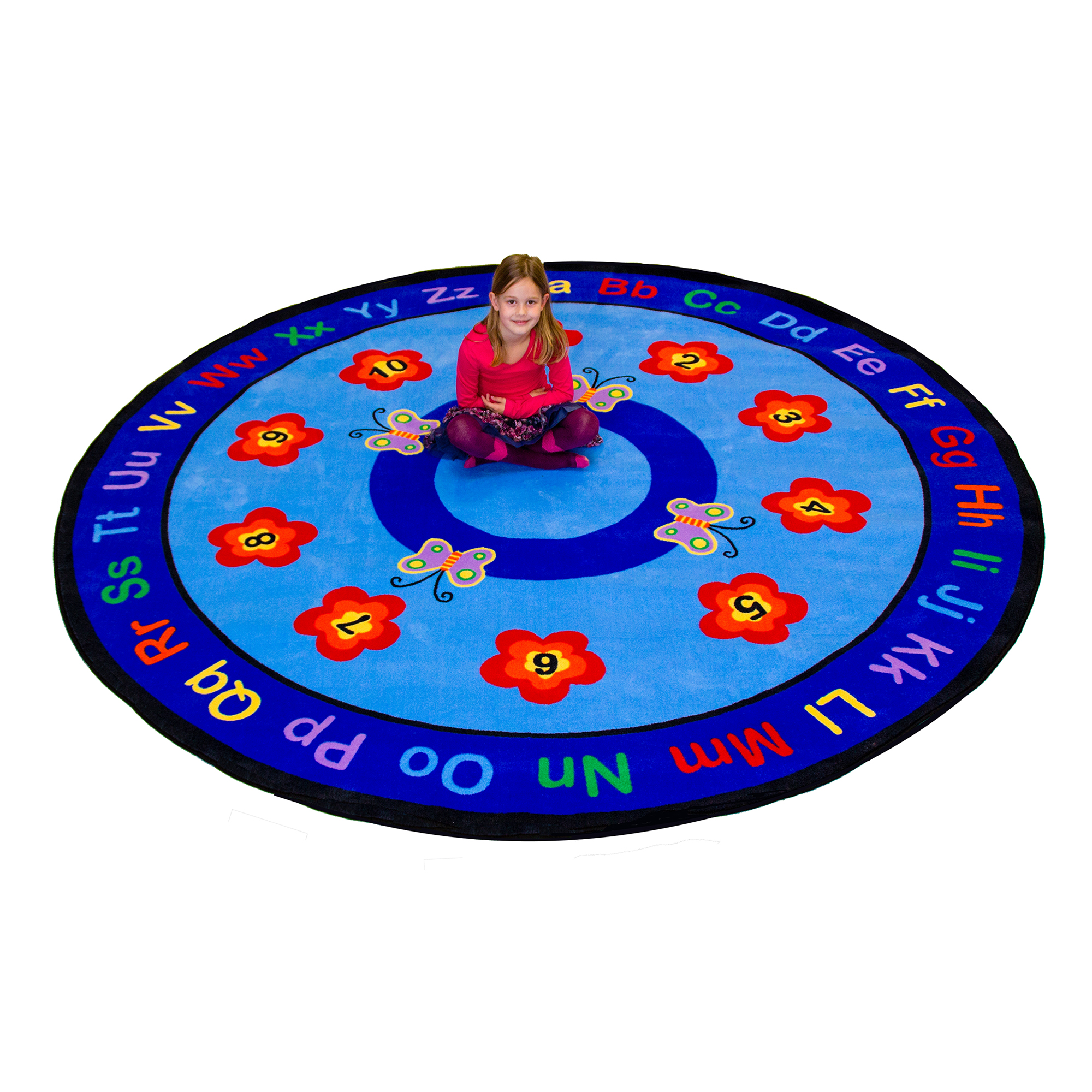 Butterflies Rug - Round Large