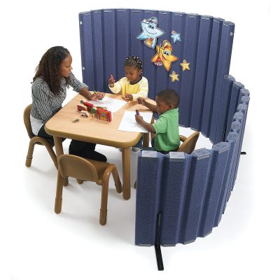 Classroom Design with Quiet Dividers