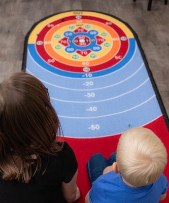 Play and Learn with the Marble Aim Play Carpet