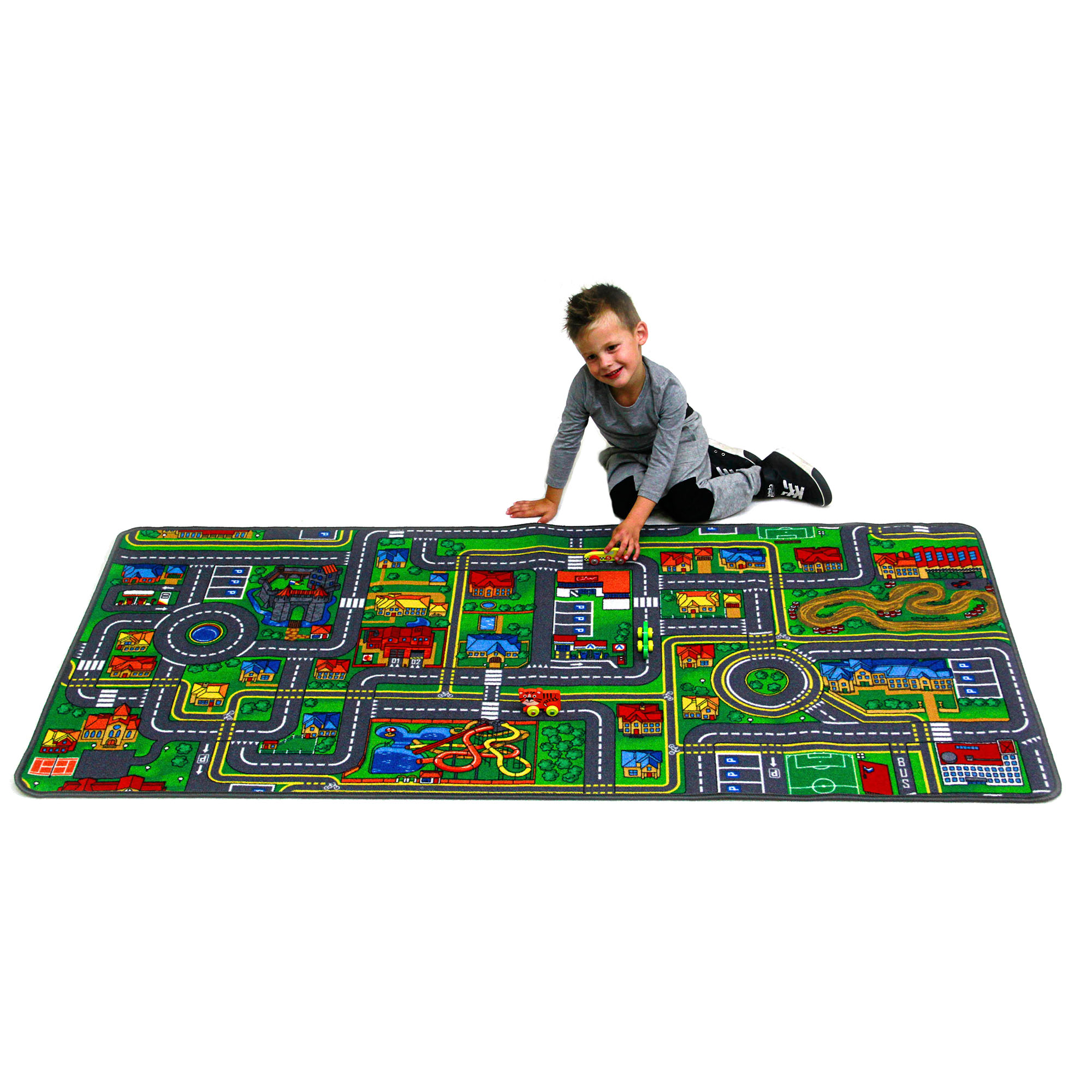 Giant Road Map Play Carpet