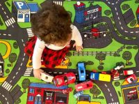 Learning with road play carpets is perfect for back-to-school