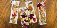 Make Pressed Flower Bookmarks