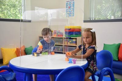 Sneeze Guards for Small Classrooms