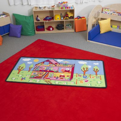 Pastel Pretend Play Carpets Are Pink and FUNtastic