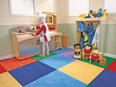 Classroom Trends: Rainbow Mosaic Rugs Are Timeless