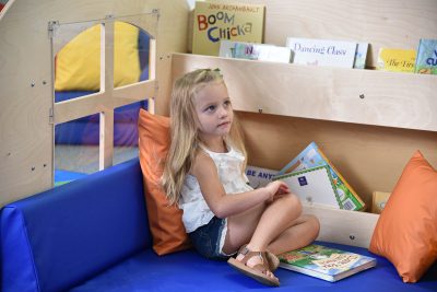 Reading nooks make summer learning fun