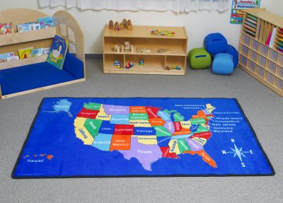 US Map Rug