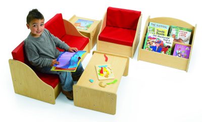 Value Line 4-Piece Living Room Set is ideal for book nooks