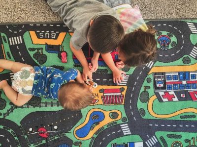 @cassielittel's tikes play with our City Life Road Rug